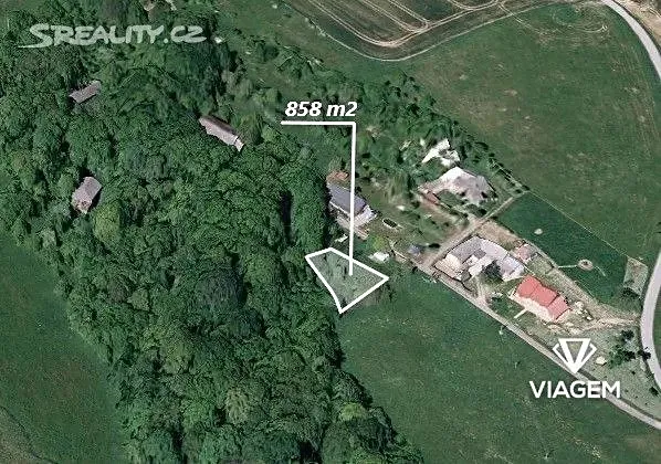 Prodej zahrady 858 m²